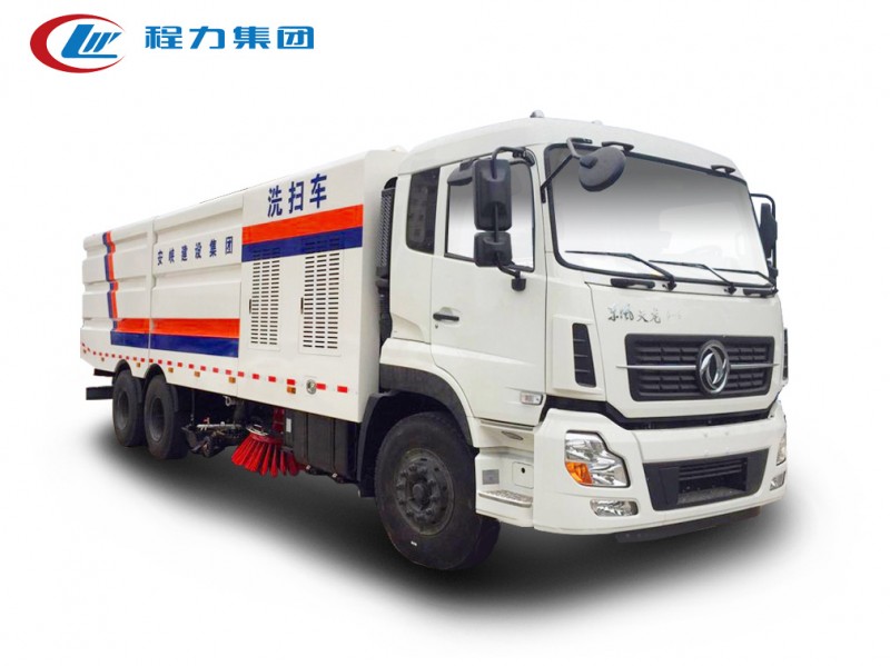 東風(fēng)天龍后雙橋22方洗掃車(chē)