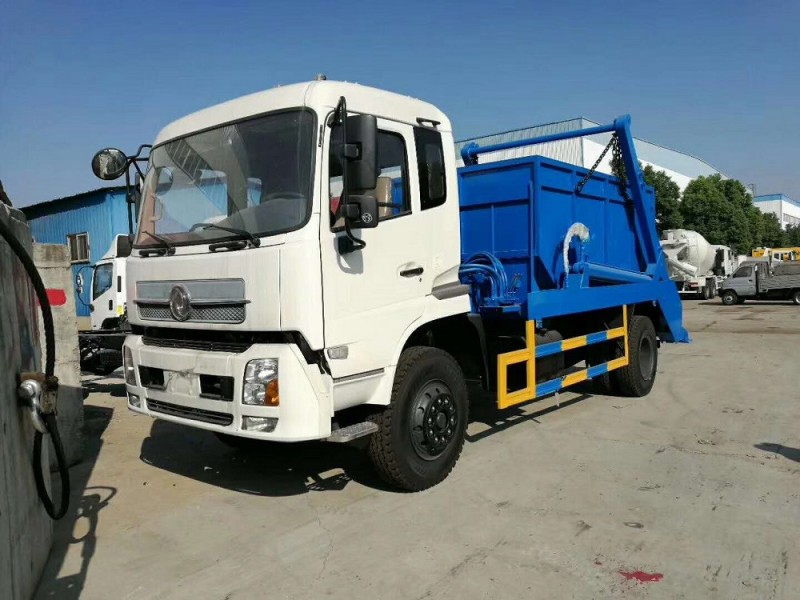 東風(fēng)天錦10-12方擺臂垃圾車