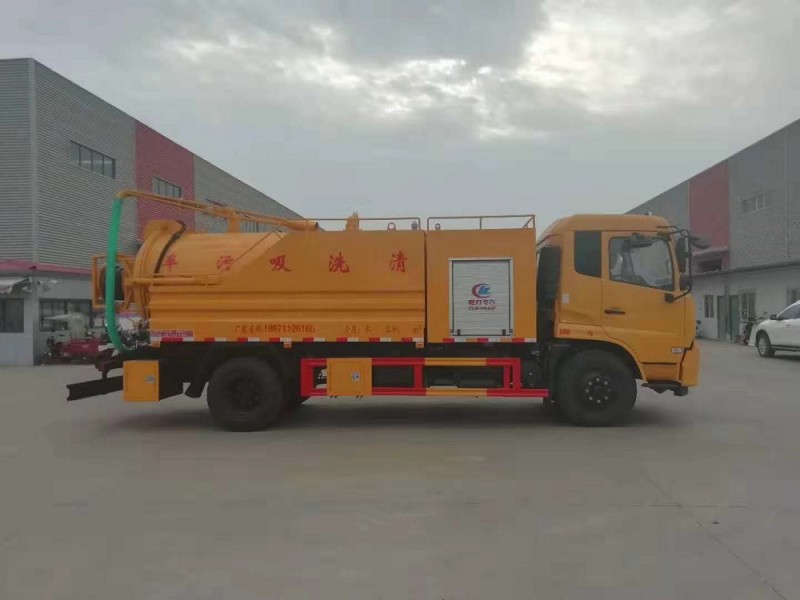 天錦清洗12方吸污車