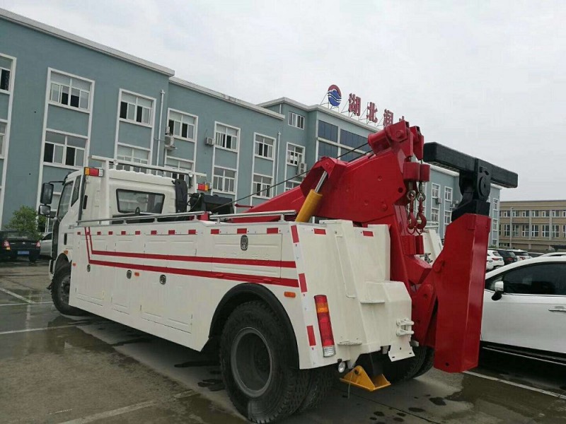 解放單橋拖吊聯體（一托一）清障車