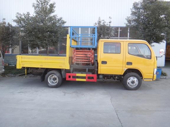 東風(fēng)雙排座8-10米平臺(tái)升降高空作業(yè)車圖片